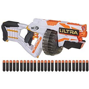 Nerf Ultra One Motorized Blaster, 25-Dart Drum, 25 Nerf Ultra Darts, Dart Storage, Automatic Nerf Blaster (Amazon Exclusive)