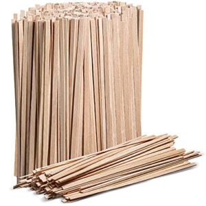 1000 Pack Wooden Coffee Stirrers – 5.5 Inch Coffee Stir Sticks | Disposable Stir Sticks | For Coffee & Cocktail