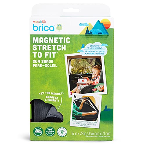 Munchkin Brica Magnetic Stretch to Fit Sun Shade, Black | The Storepaperoomates Retail Market - Fast Affordable Shopping