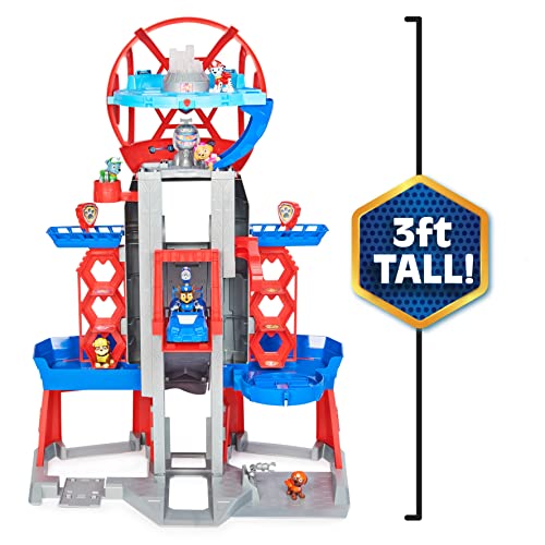 PAW Patrol Movie Ultimate City 3ft. Tall Transforming Tower With 6 Action Figures, Toy Car, Lights And Sounds, Kids Toys For Ages 3 And Up | The Storepaperoomates Retail Market - Fast Affordable Shopping