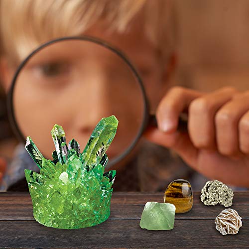 NATIONAL GEOGRAPHIC Earth Science Kit – Over 15 Science Experiments & STEM Activities for Kids, Crystal Growing, Erupting Volcanos, 2 Dig Kits & 10 Genuine Specimens, a Great STEM Science Kit | The Storepaperoomates Retail Market - Fast Affordable Shopping