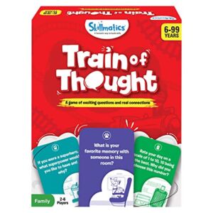Skillmatics Card Game : Train of Thought | Gifts, Family Connection & Conversation Starters for 6 Year Olds and Up