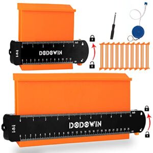 dodowin Contour Gauge, Mens gifts for Christmas, Stocking Stuffers,Gifts for Dad Husband Boyfriend Grandpa, Woodworking Tools for Flooring,Construction,Carpenter, Birthday Gift Ideas,Cool Gadgets Home
