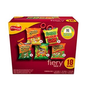 Frito-Lay Fiery Mix Variety Pack (18 Count) (Assortment May Vary)