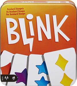 Blink Card Game In Collectable Storage Tin, Gift For Kid, Family & Adult Game Night Ages 7 Years & Older [Amazon Exclusive]