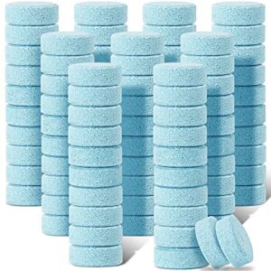 Boao 100 Pieces Car Windshield Glass Concentrated Washer Tablets Solid Car Effervescent Tablets Glass Solid Wiper Cleaning Tablets for Car Kitchen Window