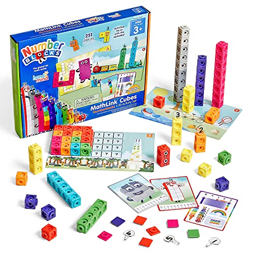 hand2mind MathLink Cubes Numberblocks 1-10 Activity Set, 30 Activities Linked to TV Episodes, Math Cubes, Counting Toys, Base Ten Blocks, Montessori Math, Counters for Kids Math, Kindergarten Toys | The Storepaperoomates Retail Market - Fast Affordable Shopping