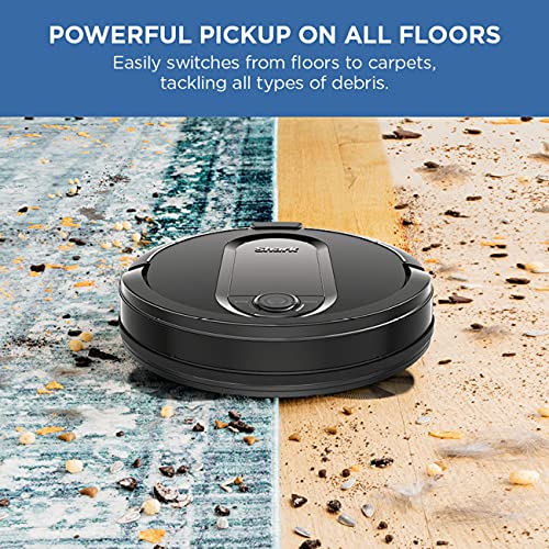 Shark RV1001AE IQ Robot Self-Empty XL, Robot Vacuum with IQ Navigation, Home Mapping, Self-Cleaning Brushroll, Wi-Fi Connected, Works with Alexa, Black | The Storepaperoomates Retail Market - Fast Affordable Shopping