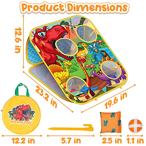 HelloJoy Bean Bag Toss Game Kids Outdoor Toys,Double-Sided Foldable Cornhole Board Backyard Beach Yard Outdoor Toys for Toddler, Outside Lawn Party Activities Toy Gift for Boys Girls Age 3 4 5 6 7 8 | The Storepaperoomates Retail Market - Fast Affordable Shopping