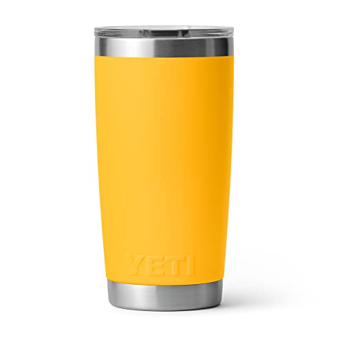 YETI Rambler 20 oz Tumbler, Stainless Steel, Vacuum Insulated with MagSlider Lid, Alpine Yellow | The Storepaperoomates Retail Market - Fast Affordable Shopping