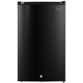 Midea MRU03M2ABB Upright Freezer Large Black, 3.0 Cubic Feet | The Storepaperoomates Retail Market - Fast Affordable Shopping