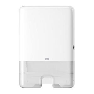 Tork Xpress Multifold Hand Towel Dispenser White H2, Slim, One-at-a-Time dispensing, Elevation Design, 552020