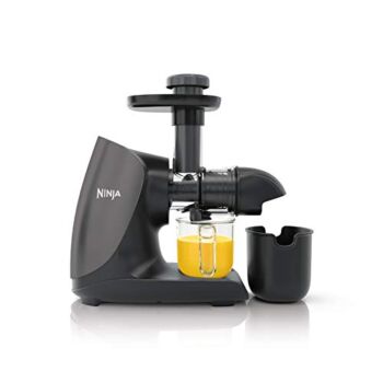 Ninja JC101 Cold Press Pro Compact Powerful Slow Juicer with Total Pulp Control and Easy Clean, Graphite, 13.78 in L x 6.89 in W x 14.17 in H | The Storepaperoomates Retail Market - Fast Affordable Shopping