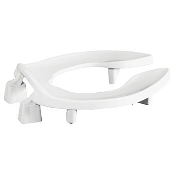 Centoco 3L1500STSCC-001 Extra Heavy Duty Plastic ADA Compliant 3″ Lift Elongated Raised Toilet Seat, Open Front Without Cover, White | The Storepaperoomates Retail Market - Fast Affordable Shopping
