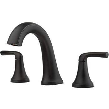 Pfister LF-049-LRBB Ladera 8 in. Widespread 2-Handle Bathroom Faucet in Matte Black | The Storepaperoomates Retail Market - Fast Affordable Shopping