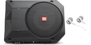 JBL BassPro SL 8-inch 125W RMS Powered Under-Seat Compact Subwoofer Enclosure System (250 watts RMS: 125 watts)