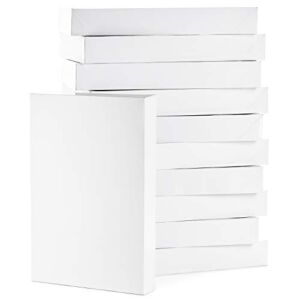 Hallmark Large Gift Boxes with Lids (12 X-Large Shirt Boxes for Sweaters or Robes) for Christmas, Hanukkah, Holidays, Father’s Day, Birthdays and More