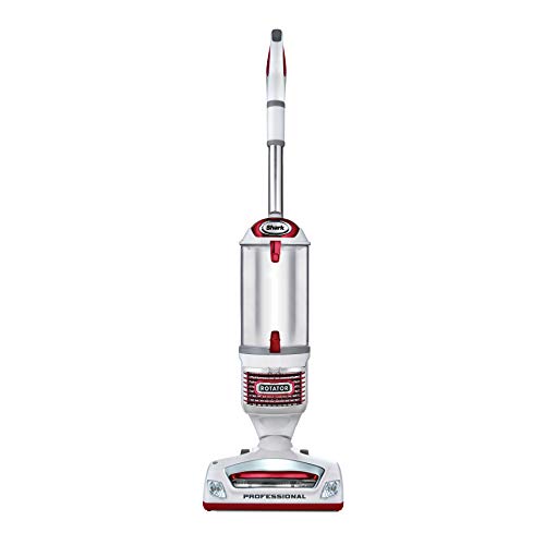 Shark NV501 Rotator Professional Lift-Away Upright Vacuum with HEPA Filter, Swivel Steering, LED Headlights, Wide Upholstery Tool, Dusting Brush & Crevice Tool, White/Red | The Storepaperoomates Retail Market - Fast Affordable Shopping