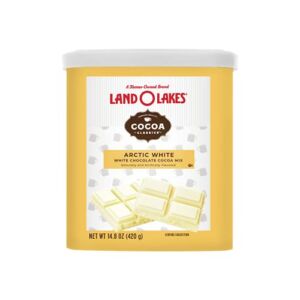 Land O’Lakes Canister Hot Cocoa Mix, Arctic White, 14.8 Ounce