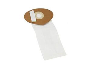 Powr-Flite X9735 Comfort Pro Closed Mouth Paper Bag, 6 Quart (Pack of 10)