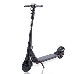 E-TWOW GT SE Electric Scooter, 31 Mile Range, 25 MPH Max Speed, 275lbs Max Load, Adjustable Handlebar Height, Lightweight and Foldable, Great for Commuting, UL Certified(Black)