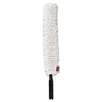 Rubbermaid Commercial HYGEN RCP Q852 WHI RCPQ852WHI HYGEN Quick-Connect Flexible Dusting Wand, 28 3/8″ Handle | The Storepaperoomates Retail Market - Fast Affordable Shopping