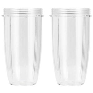 Replacement Cup for Nutribullet Replacement Parts 32oz for Nutri Bullet 600W and 900W, Pack of 2