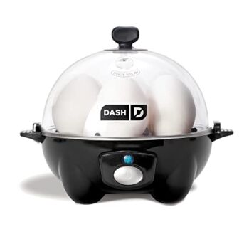 DASH Rapid Egg Cooker: 6 Egg Capacity Electric Egg Cooker for Hard Boiled Eggs, Poached Eggs, Scrambled Eggs, or Omelets with Auto Shut Off Feature – Black | The Storepaperoomates Retail Market - Fast Affordable Shopping