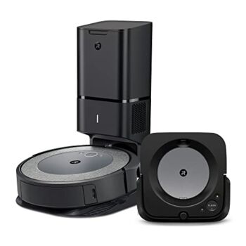 iRobot Roomba i3+ EVO (3550) Robot Vacuum and Braava Jet m6 (6113) Robot Mop Bundle – Wi-Fi Connected, Smart Mapping, Works with Alexa, Precision Jet Spray, Corners & Edges, Ideal for Multiple Rooms | The Storepaperoomates Retail Market - Fast Affordable Shopping