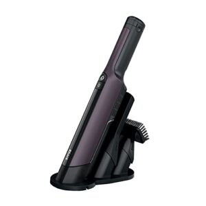Shark WV410PR WANDVAC Cordless Hand Vacuum, Ultra-Lightweight & Portable with Powerful Suction & Tools for Pets, Designed for Car & Home, Violet