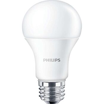Philips LED Non-Dimmable A19 Frosted Light Bulb: 1500-Lumen, 5000-Kelvin, 14-Watt (100-Watt Equivalent), E26 Medium Screw Base, Daylight, 4-Pack, 455717 | The Storepaperoomates Retail Market - Fast Affordable Shopping