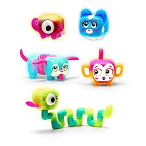 Little Live Pets – Squirkies: 5 Pack | Interactive Fidget Toys, Fidget Feature, Click, Flick, Tangle, Pop, 30+ to Collect, Multiple Fidget Points, for Kids Ages 5+.