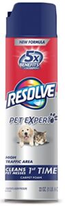 Resolve Pet Expert High Traffic, Carpet Foam, 22 Oz(3 Pack)