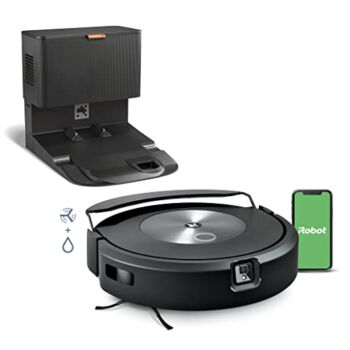 iRobot® Roomba Combo™ j7+ Self-Emptying Robot Vacuum & Mop – Automatically vacuums and mops without needing to avoid carpets, Identifies & Avoids Obstacles, Smart Mapping, Alexa, Ideal for Pets | The Storepaperoomates Retail Market - Fast Affordable Shopping