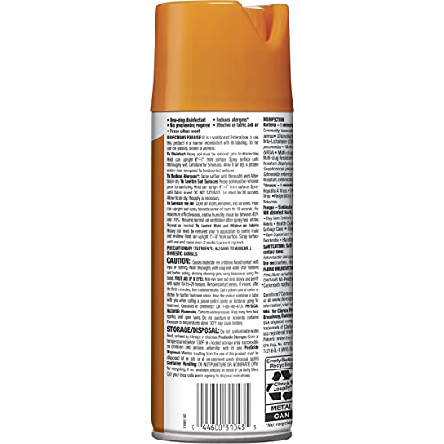 CloroxPro 4 in One Disinfectant & Sanitizer Aerosol Spray, Citrus, 14 Ounce Can (31043) | The Storepaperoomates Retail Market - Fast Affordable Shopping