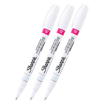 Sharpie 3 Oilased Extra Fine White Paint Markers, Pack of 3, 3-Pack, multi | The Storepaperoomates Retail Market - Fast Affordable Shopping