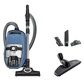 Miele Blizzard CX1 Turbo Team Bagless Canister Vacuum, Tech Blue | The Storepaperoomates Retail Market - Fast Affordable Shopping