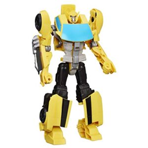 Transformers Toys Heroic Bumblebee Action Figure – Timeless Large-Scale Figure, Changes into Yellow Toy Car, 11″ (Amazon Exclusive)