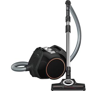 Miele Boost CX1 Cat & Dog PowerLine SNCF0 Bagless Canister Vacuum Cleaner, Lightweight, Compact and Corded with TurboBrush and HEPA AirClean Filter, in Obsidian Black