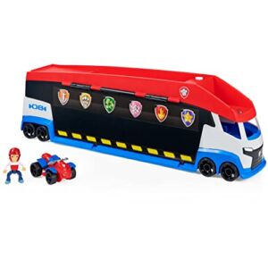 PAW Patrol, Transforming PAW Patroller with Dual Vehicle Launchers, Ryder Action Figure and ATV Toy Car, Kids Toys for Ages 3 and up