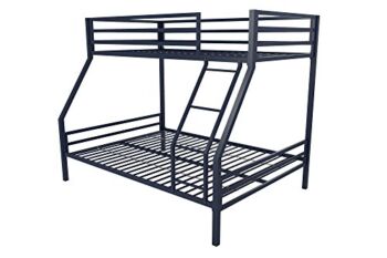 Novogratz 4146629N Maxwell Metal Bunk Bed, Twin over Full | The Storepaperoomates Retail Market - Fast Affordable Shopping