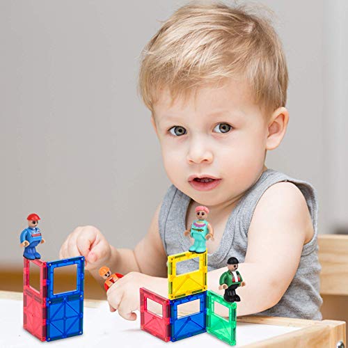 Playmags Magnetic Figures-Community Figures Set of 15 Pieces – Play People Perfect for Magnetic Tiles – STEM Learning Toys Children – Magnetic Tiles Expansion Pack | The Storepaperoomates Retail Market - Fast Affordable Shopping