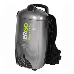Atrix VACBPAI Ergo Pro Backpack HEPA Vacuum, 8-Quart, Grey