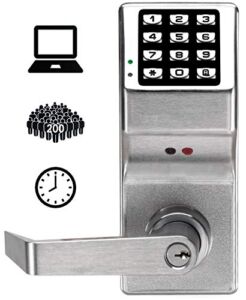 Alarm Lock DL2800 US26D Trilogy Digital Lock Cylindrical 26D, Satin Chrome