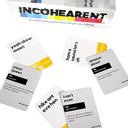 Incohearent – The Party Game Where You Compete to Guess The Gibberish – by What Do You Meme? | The Storepaperoomates Retail Market - Fast Affordable Shopping