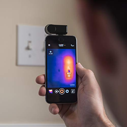Seek Thermal Compact – All-Purpose Thermal Imaging Camera for iOS , Black – LW-AAA | The Storepaperoomates Retail Market - Fast Affordable Shopping