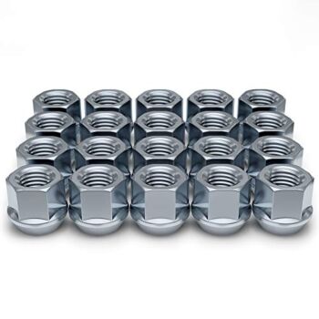 White Knight 1304-1S-20AM Chrome 1/2″-20 Open-End Bulge Acorn Lug Nut, 20 Pack | The Storepaperoomates Retail Market - Fast Affordable Shopping