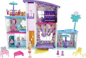 Polly Pocket Poppin’ Party Pad is a Transforming Playhouse, Multicolor, 24 Inch