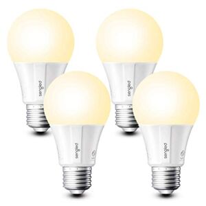 Sengled Smart Light Bulbs, Zigbee Hub Required, Works with Alexa and SmartThings, Voice Control with Google Home and Echo with built-in Hub, Soft White 60W Equivalent A19 Dimmable Smart Bulbs, 4-Pack