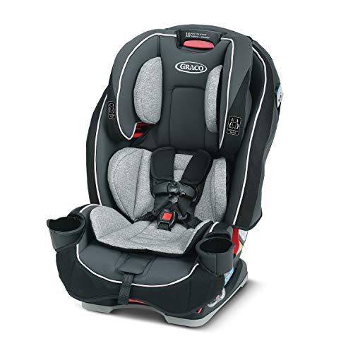Graco SlimFit 3 in 1 Car Seat -Slim & Comfy Design Saves Space in Your Back Seat, Darcie, One Size | The Storepaperoomates Retail Market - Fast Affordable Shopping